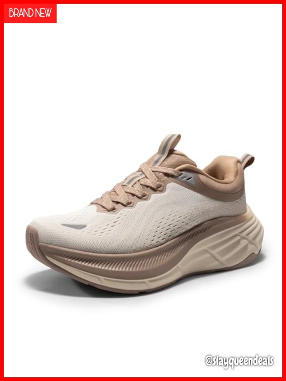 Women's Cushioned Walking Running Tennis Sneakers Lace-Up Athletic Shoes